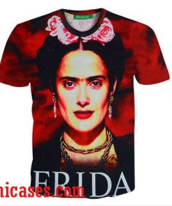 frida kahlo art full print shirt two side