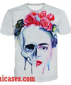 frida kahlo painting full print shirt two side
