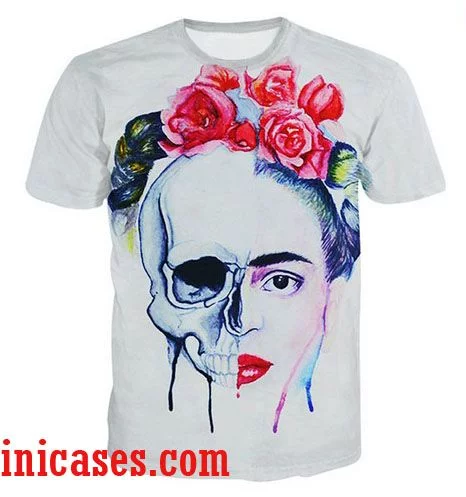 frida kahlo painting full print shirt two side