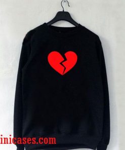 heart broke sweatshirt