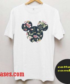 Mickey mouse flower T-Shirt