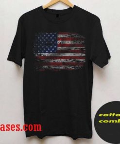 American Flag Vintage T shirt