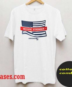 StrongerRX USA Flag T shirt