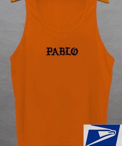 Pablo Orange tank top unisex