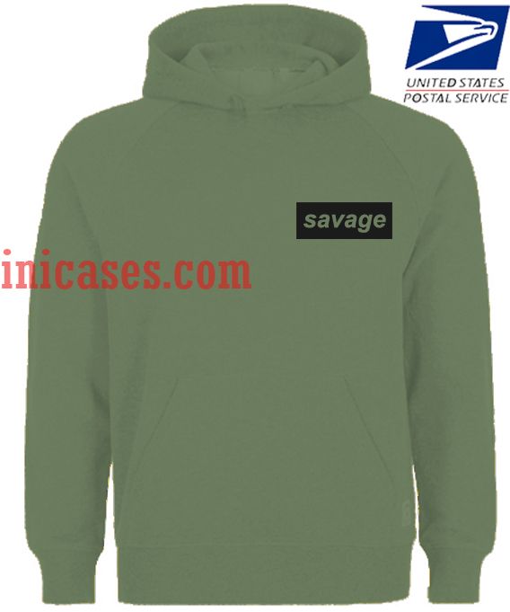Savage green Hoodie pullover