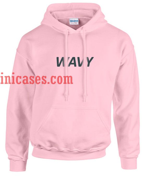 Wavy pink Hoodie pullover Wavy pink Hoodie pullover