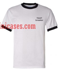 Heart Breaker ringer t shirt