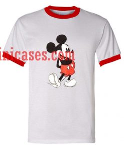 Mickey Mouse ringer t shirt