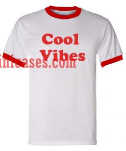 Cool Vibes ringer t shirt