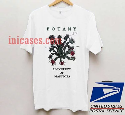 Botany University of Manitoba T shirt
