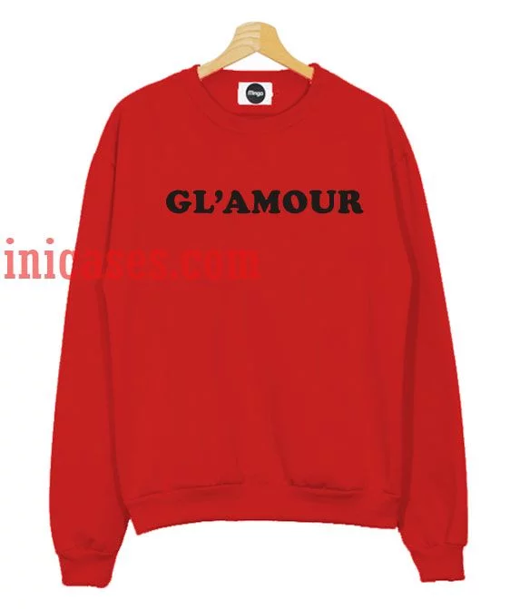 Glamour Red Sweatshirt