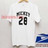 Mickey 28 Front T shirt