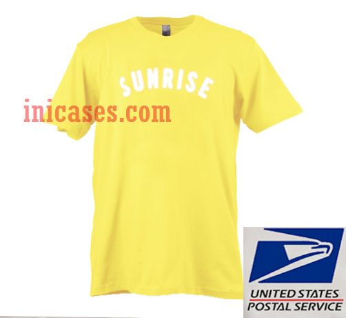 Sunrise Yellow T shirt Sunrise Yellow T shirt