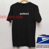 extinct black T shirt