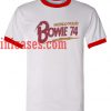 World Tour Bowie 74 ringer t shirt