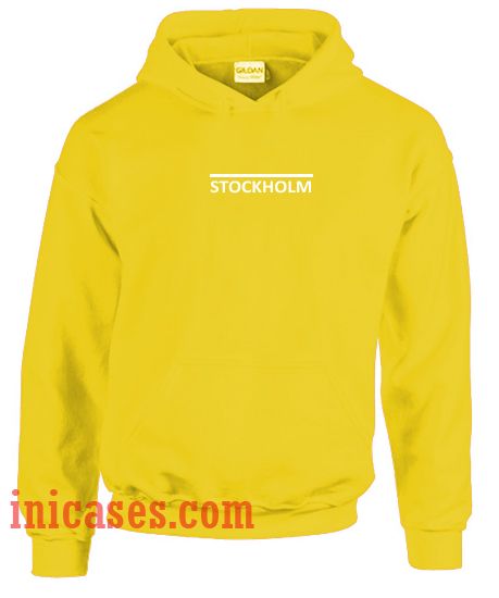 Stockholm Yellow Hoodie pullover