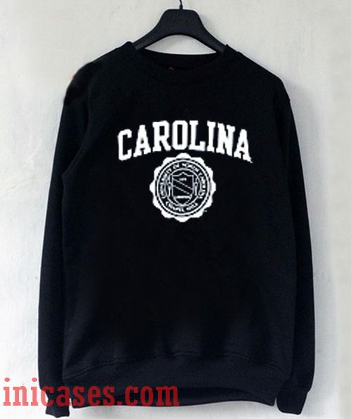 North Carolina Sweatshirt - Vintage Design Mit Bergen & Bär