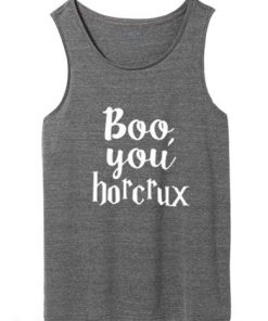 boo you horcrux tank top unisex