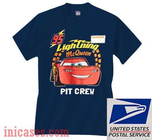 lightning mcqueen pit crew shirt