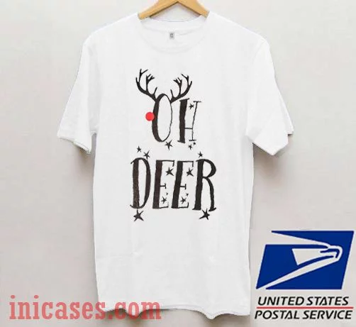 Oh Deer Christmas T shirt