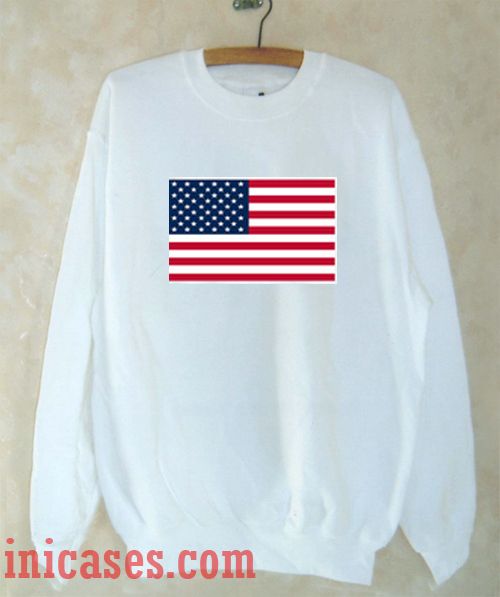 USA Flag Sweatshirt Men And Women
