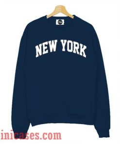 New York Navy Sweatshirt Men And Women
