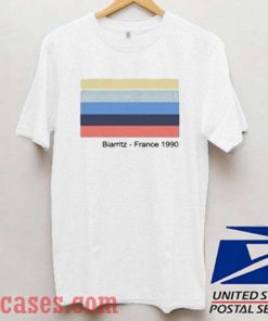 biarritz france 1990 T shirt
