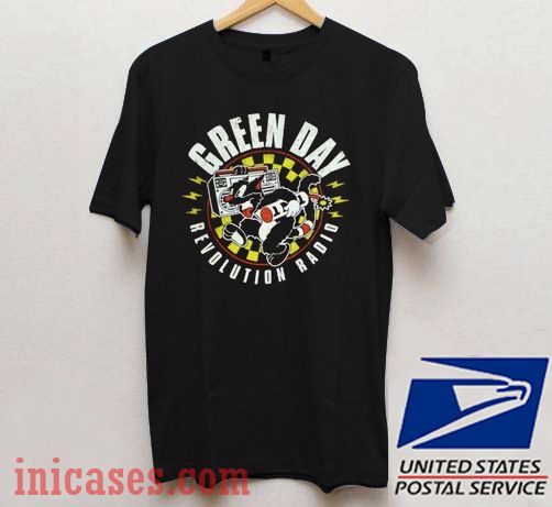 Green Day Revolution Radio T shirt