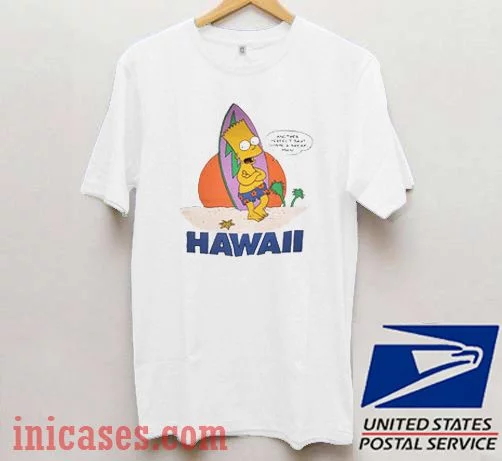 Bart Simpson Hawaii T shirt