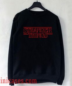 Stranger Things logo Sweatshirt Men And Women
