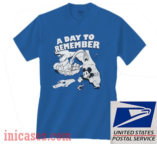 A Day To Remember Blue T shirt A Day To Remember Blue T shirt
