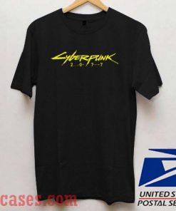 Game Cyberpunk 2077 a4 T shirt