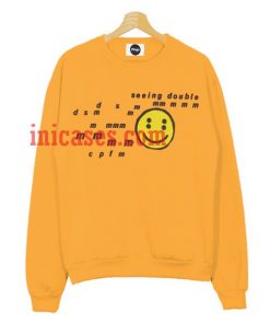 Seeing Double Smiley Ariana Grande Sweatshirt Men And Women