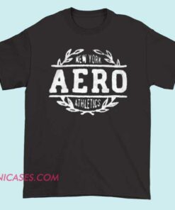 New York Aero Athletics T shirt A T-shirt featuring the New York Aero Athletics logo, showcasing a sporty and stylish design that represents athleticism and urban energy associated with New York City.