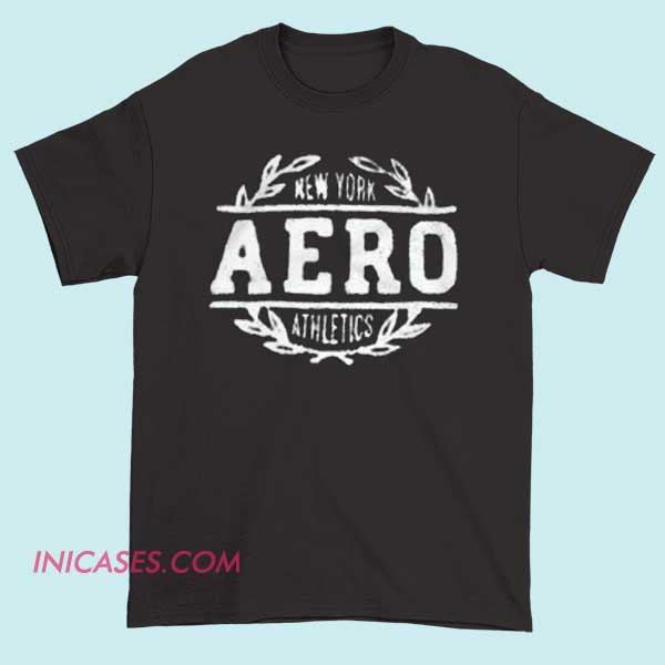 New York Aero Athletics T shirt A T-shirt featuring the New York Aero Athletics logo, showcasing a sporty and stylish design that represents athleticism and urban energy associated with New York City.