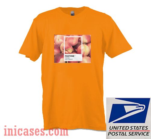 Pantone Just Peachy Orange T shirt