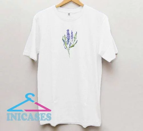 Lavender Flower T Shirt