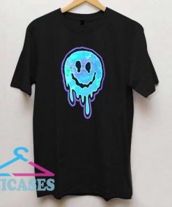 Dripping Smiley Face Unisex adult T Shirt