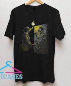 Indiana Jones Han Solo Carbonite T shirt