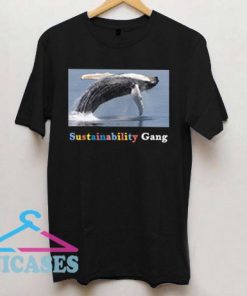 Whale Jumping Sustainability Gang T Shirt