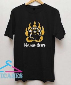 Boston Bruins Mama Bear Paw T Shirt