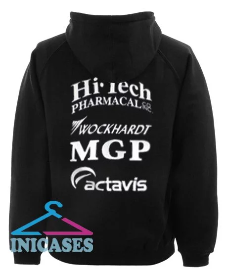 Hi Tech Pharmacal Wockhardt MGP Actavis Hoodie pullover