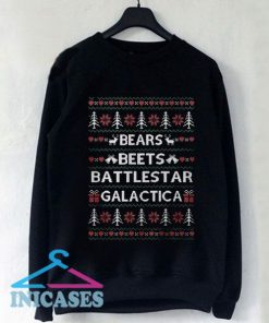 The Office tv show Bears Beets Battlestar Galactica Sweatshirt Men And Women