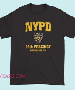 Brooklyn Nine-Nine NYPD 99th Precinct brooklyn T Shirt A t-shirt featuring the Brooklyn Nine-Nine NYPD 99th Precinct logo and design, celebrating the popular TV show's Brooklyn-based police precinct.