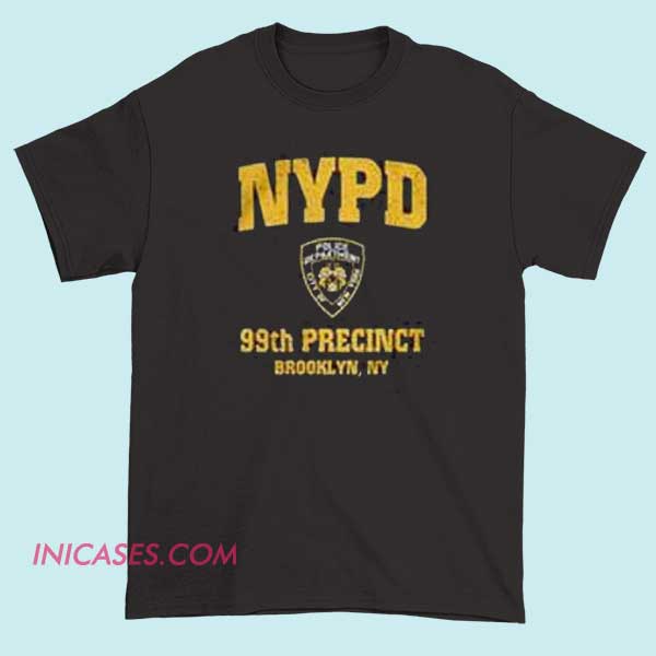 Brooklyn Nine-Nine NYPD 99th Precinct brooklyn T Shirt A t-shirt featuring the Brooklyn Nine-Nine NYPD 99th Precinct logo and design, celebrating the popular TV show's Brooklyn-based police precinct.