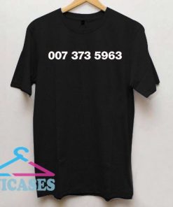 007 373 5963 T Shirt