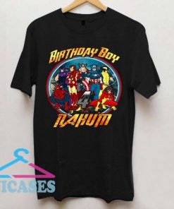 Avengers Birthday T Shirt