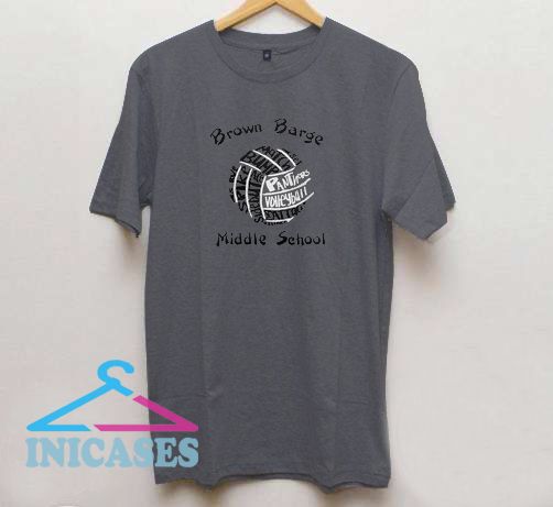 Brown Barge Middle School Panthers volleyball T shirt Brown Barge Middle School Panthers volleyball T shirt