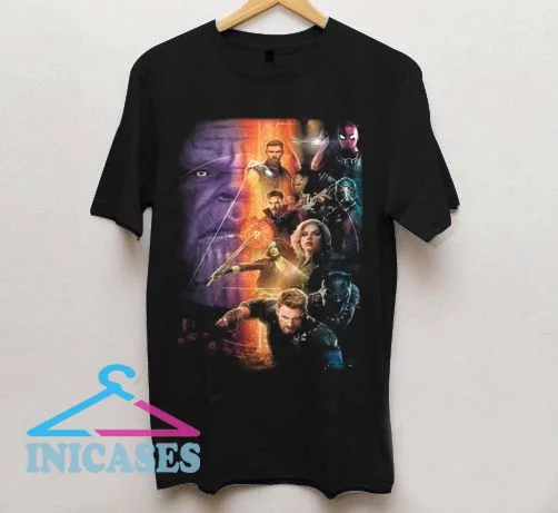 Avengers Infinity War Poster Traditional Fit T Shirt