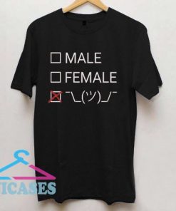 Gender Shrug Nonbinary Genderqueer T shirt